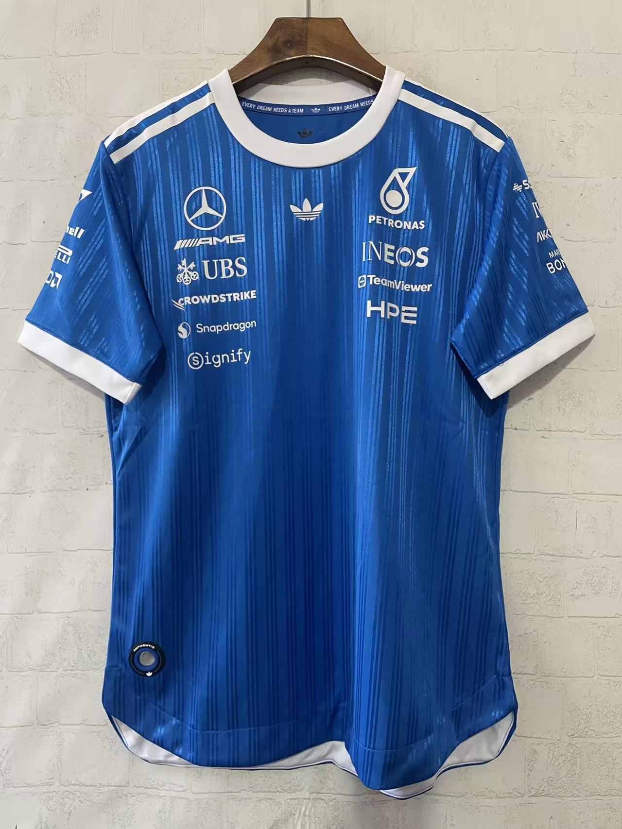 Team Driver T-Shirt Jersey 2026 Mercedes-AMG Petronas Formula 1 Team 1