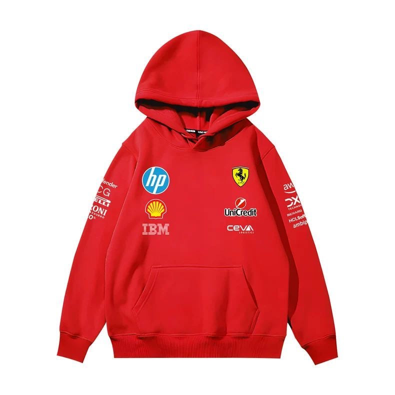 F1 Racing Ferrari Team Hoodie -2