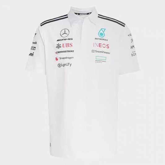 Team Engineers Polo Shirt 2025 Mercedes-AMG Petronas Formula 1 Team -1