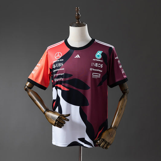 Team Driver T-Shirt Jersey 2026 Mercedes-AMG Petronas Formula 1 Team-3
