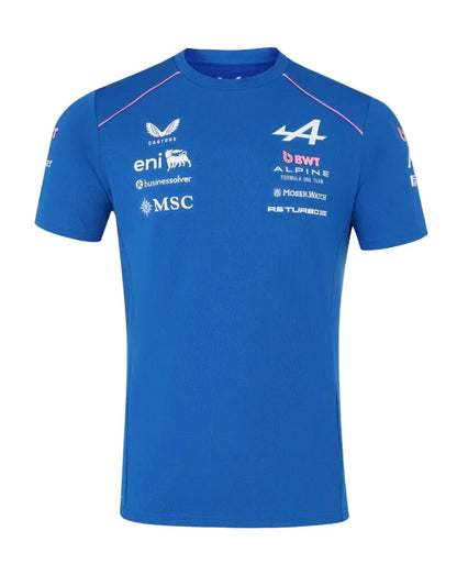 Alpine Racing F1 2026 Men's  T-Shirt - Lapis Blue