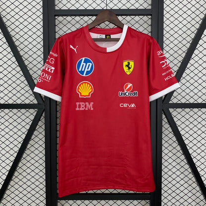 Scuderia Ferrari F1 PUMA 2025 Team T-shirt-1