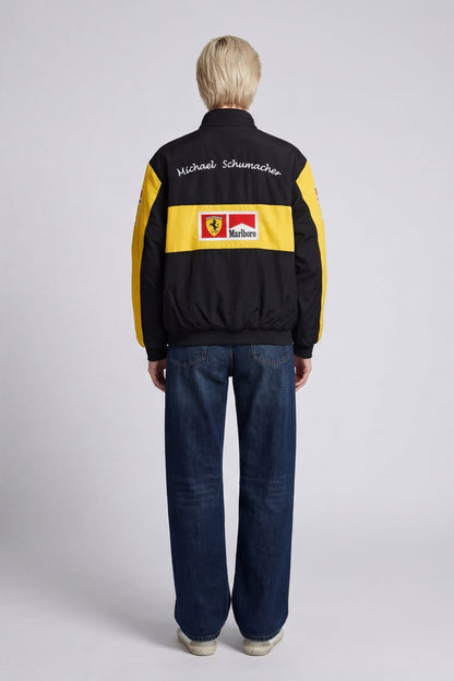 Ferrari F1 Vintage Racing Jacket - Yellow Edition